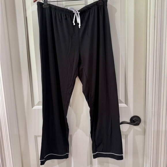 Women's Black BORN Button Up Soft Pajama Set - Picture 9 of 12